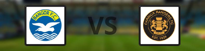 Bangor - Carrick Rangers FC odds, speltips, resultat i NIFL Premiership