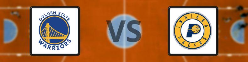 Golden State Warriors - Indiana Pacers odds, speltips, resultat i NBA