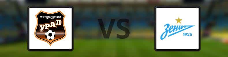 Ural - Zenit odds, speltips, resultat i Ryska Premier League