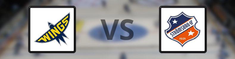 Wings HC Arlanda - Strömsbro IF odds, speltips, resultat i HockeyEttan