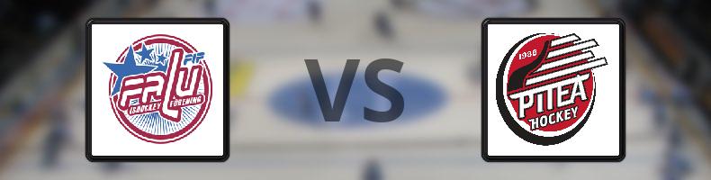 Falu IF - Piteå HC odds, speltips, resultat i HockeyEttan