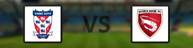 York - Morecambe odds, speltips, resultat i National League