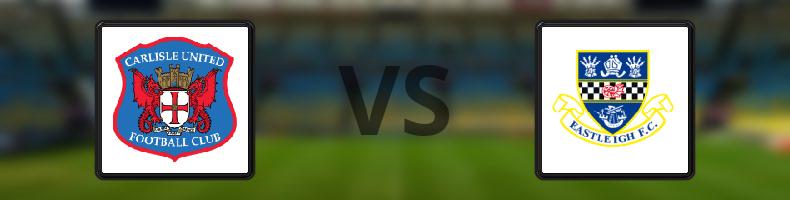 Carlisle - Eastleigh FC odds, speltips, resultat i National League