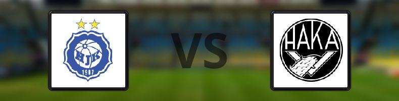HJK - FC Haka odds, speltips, resultat i Veikkausliiga