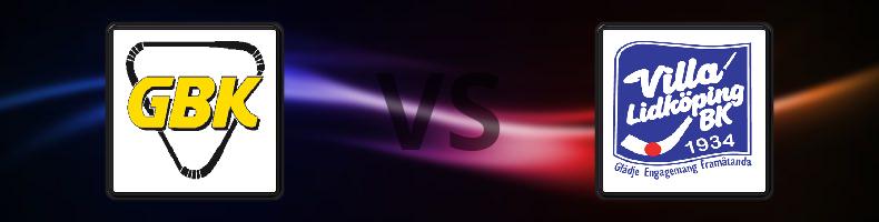 Gripen Trollhättan BK - Villa Lidköping odds, speltips, resultat i Elitserien