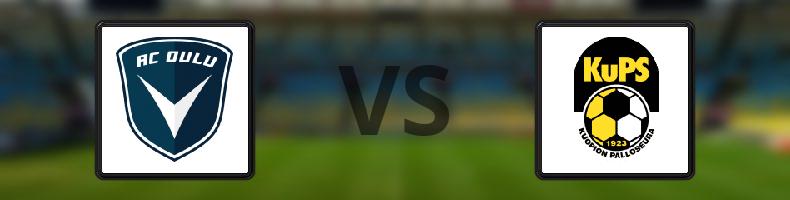 AC Oulu - KuPS odds, speltips, resultat i Veikkausliiga