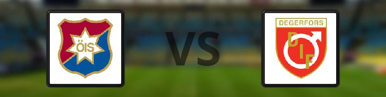 Örgryte - Degerfors IF odds, speltips, resultat i Superettan
