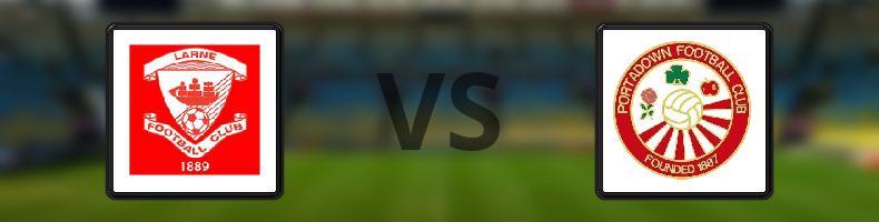 Larne - Portadown odds, speltips, resultat i NIFL Premiership