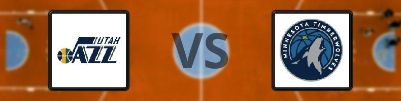 Utah Jazz - Minnesota Timberwolves odds, speltips, resultat i NBA