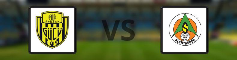 Ankaragücü - Alanyaspor odds, speltips, resultat i Süper Lig