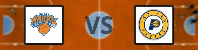 New York Knicks - Indiana Pacers odds, speltips, resultat i NBA