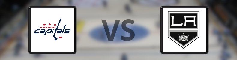 Washington Capitals - Los Angeles Kings odds, speltips, resultat i NHL