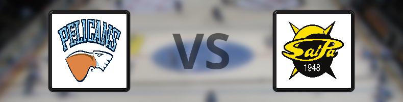 Pelicans - SaiPa odds, speltips, resultat i SM-liiga