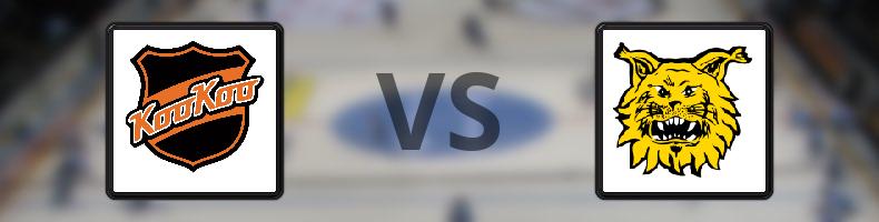 KooKoo - Ilves odds, speltips, resultat i SM-liiga