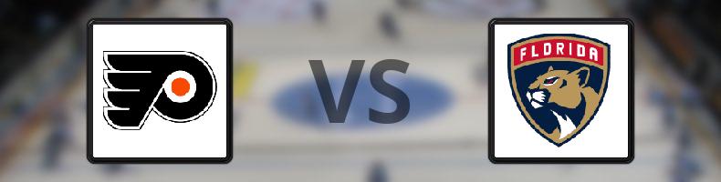 Philadelphia Flyers - Florida Panthers odds, speltips, resultat i NHL
