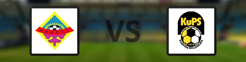 Kairat Almaty - KuPS odds, speltips, resultat i Champions League