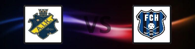 AIK - FC Helsingborg odds, speltips, resultat i SSL herrar