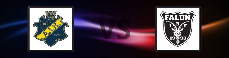 AIK - IBF Falun odds, speltips, resultat i SSL herrar