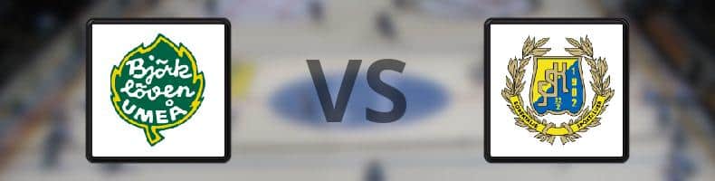 Björklöven - Södertälje odds, speltips, resultat i HockeyAllsvenskan