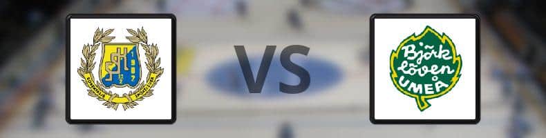 Södertälje - Björklöven odds, speltips, resultat i HockeyAllsvenskan