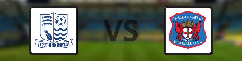 Southend - Carlisle odds, speltips, resultat i National League