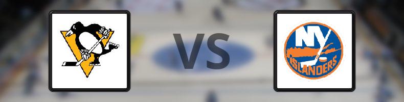 Pittsburgh Penguins - New York Islanders odds, speltips, resultat i NHL