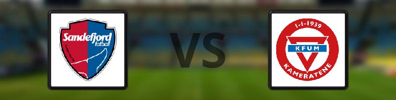 Sandefjord - KFUM odds, speltips, resultat i Eliteserien