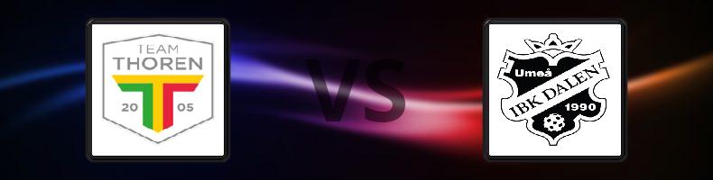 Thorengruppen - Dalen odds, speltips, resultat i SSL herrar