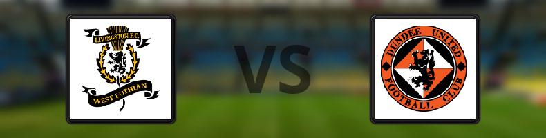 Livingston - Dundee United odds, speltips, resultat i Skotska Premiership