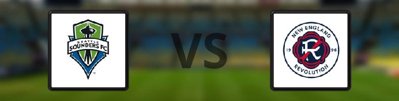 Seattle Sounders - New England Revolution odds, speltips, resultat i MLS