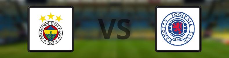 Fenerbahçe - Rangers odds, speltips, resultat i Europa League