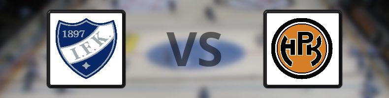 HIFK - HPK odds, speltips, resultat i SM-liiga