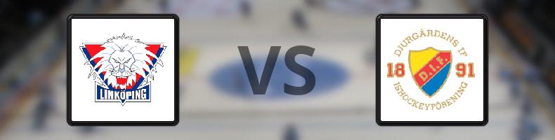 Linköping - Djurgården odds, speltips, resultat i SHL
