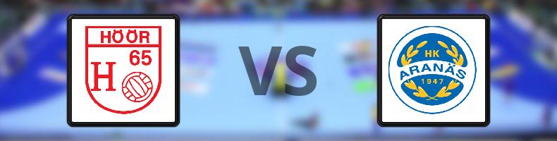 H 65 Höör - HK Aranäs odds, speltips, resultat i Handbollsligan damer