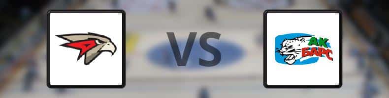 Avangard Omsk - AK Bars Kazan odds, speltips, resultat i KHL