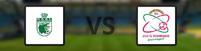 RAAL La Louviere - Zulte-Waregem odds, speltips, resultat i Jupiler League