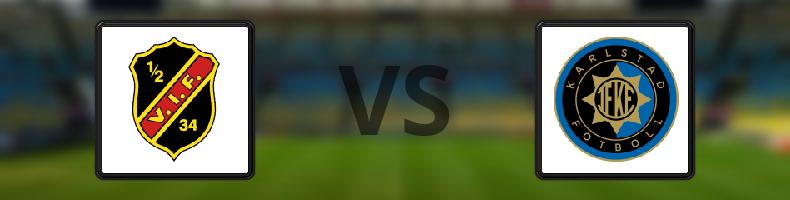 Vasalunds IF - IF Karlstad Fotboll odds, speltips, resultat i Division 1