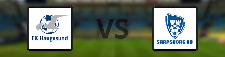 Haugesund - Sarpsborg 08 odds, speltips, resultat i Eliteserien