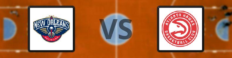 New Orleans Pelicans - Atlanta Hawks odds, speltips, resultat i NBA