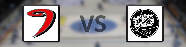 JYP - TPS odds, speltips, resultat i SM-liiga