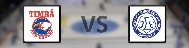 Timrå - Leksand odds, speltips, resultat i Vänskapsmatcher