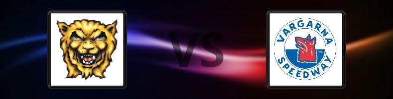 Lejonen - Vargarna Norrköping odds, speltips, resultat i Elitserien Speedway