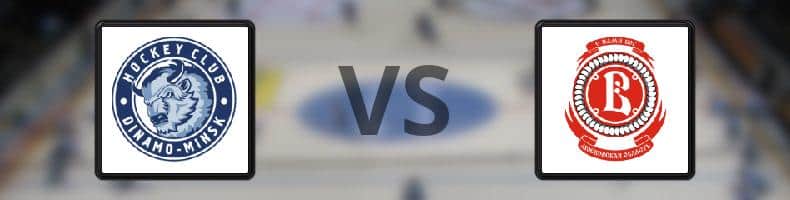 Dinamo Minsk - Vityaz Podolsk odds, speltips, resultat i KHL