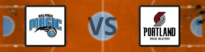 Orlando Magic - Portland Trail Blazers odds, speltips, resultat i NBA