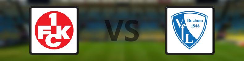 Kaiserslautern - Bochum odds, speltips, resultat i 2. Bundesliga