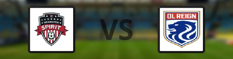 Washington Spirit - OL Reign odds, speltips, resultat i NWSL