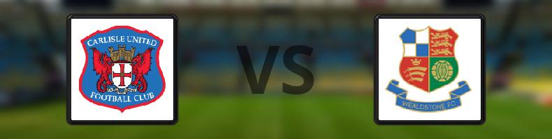 Carlisle - Wealdstone odds, speltips, resultat i National League