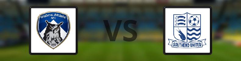 Oldham - Southend odds, speltips, resultat i National League