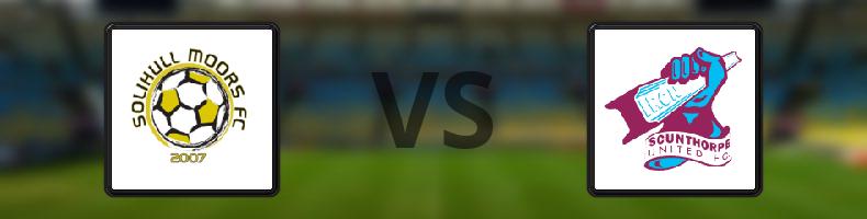 Solihull Moors - Scunthorpe odds, speltips, resultat i National League