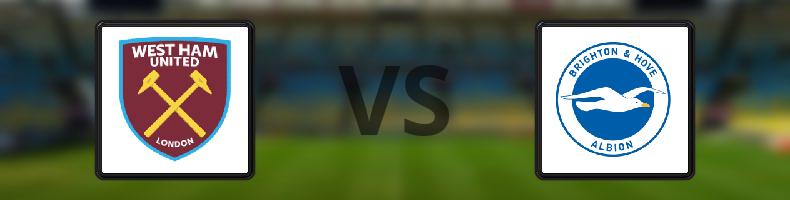 West Ham - Brighton odds, speltips, resultat i Premier League